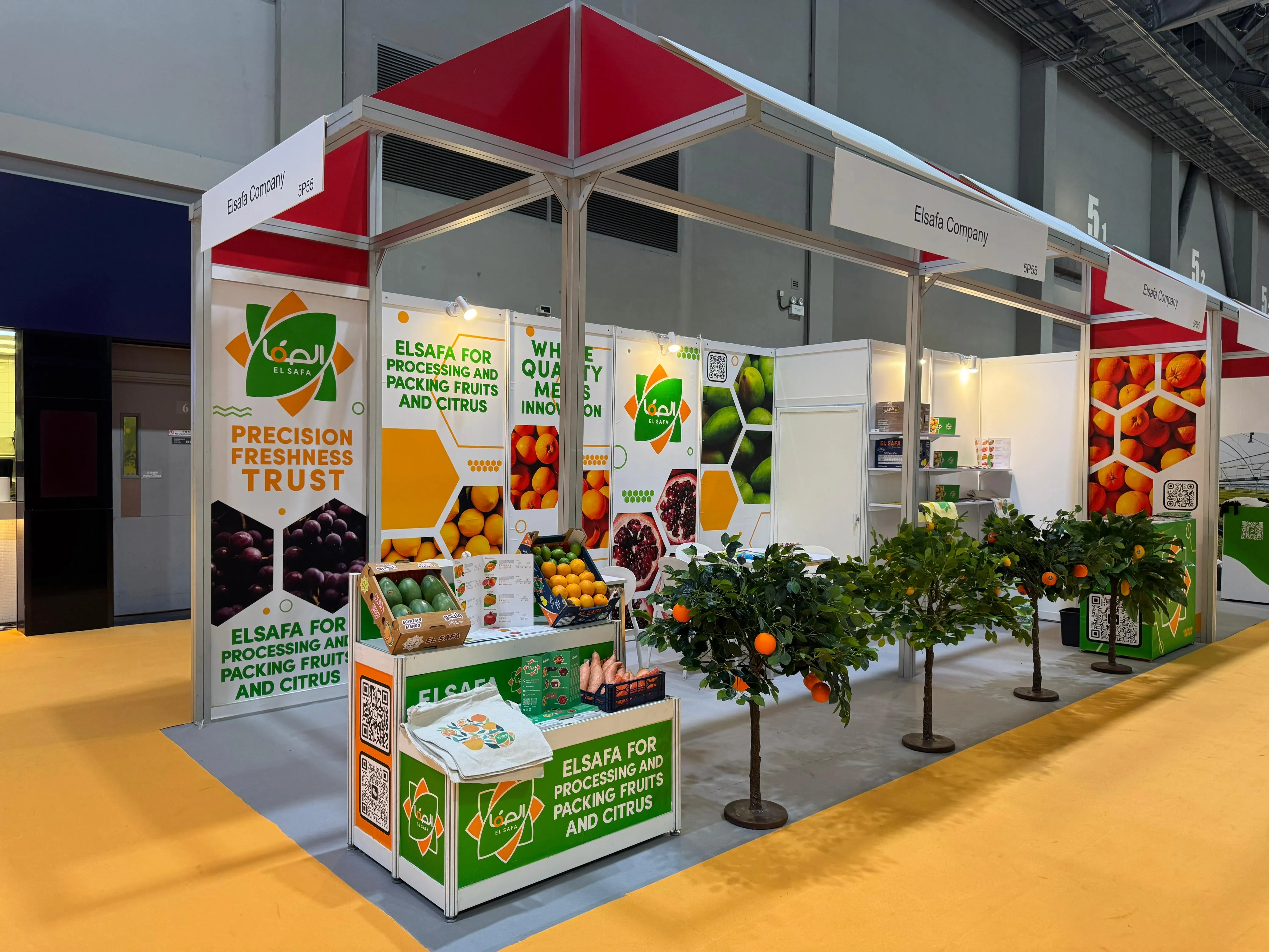 El-Safa full booth at Asia Fruit Logistica 2025